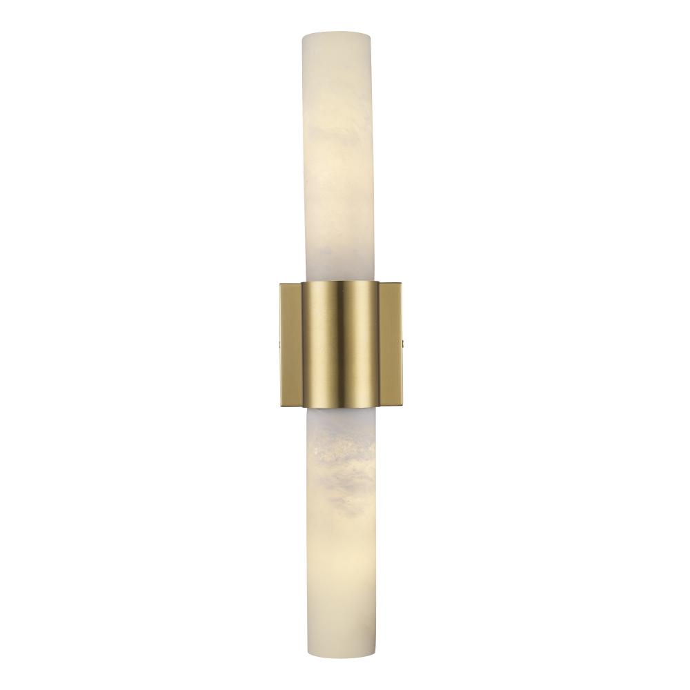 2LT SCONCE CYLINDER CNTP BAND-